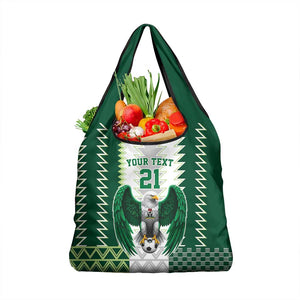Custom Football African Nigeria Grocery Bag Classic 20-21 Home Jersey - African Pride
