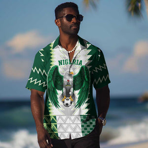 Custom Football African Nigeria Hawaiian Shirt Classic 20-21 Home Jersey - African Pride