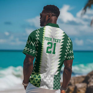 Custom Football African Nigeria Hawaiian Shirt Classic 20-21 Home Jersey - African Pride