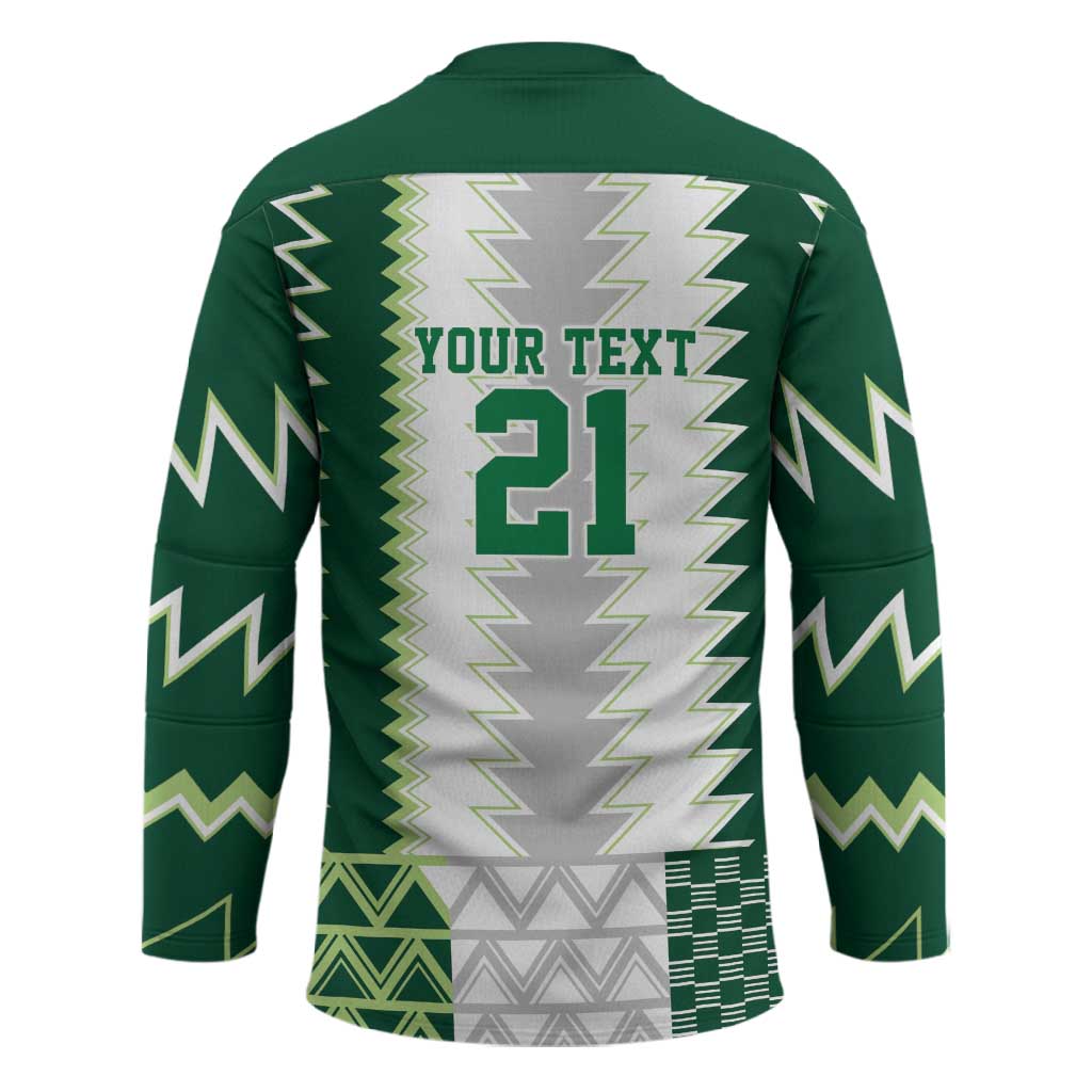 Custom Football African Nigeria Hockey Jersey Classic 20-21 Home Jersey