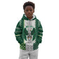 Custom Football African Nigeria Kid Hoodie Classic 20-21 Home Jersey - African Pride