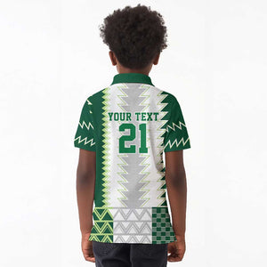 Custom Football African Nigeria Kid Polo Shirt Classic 20-21 Home Jersey - African Pride