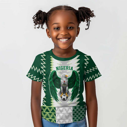 Custom Football African Nigeria Kid T shirt Classic 20-21 Home Jersey - African Pride