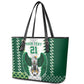 Custom Football African Nigeria Leather Tote Bag Classic 20-21 Home Jersey - African Pride