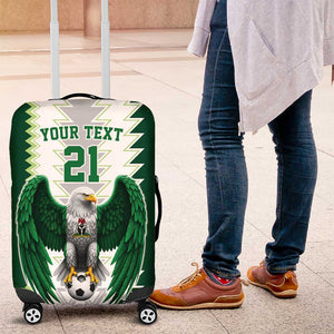 Custom Football African Nigeria Luggage Cover Classic 20-21 Home Jersey - African Pride