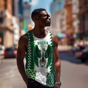 Custom Football African Nigeria Men Tank Top Classic 20-21 Home Jersey - African Pride
