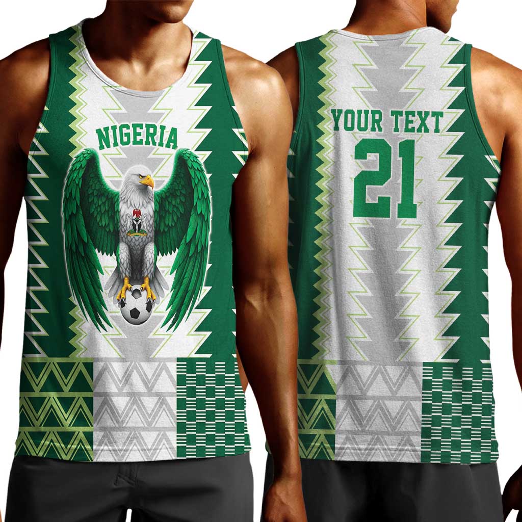 Custom Football African Nigeria Men Tank Top Classic 20-21 Home Jersey - African Pride