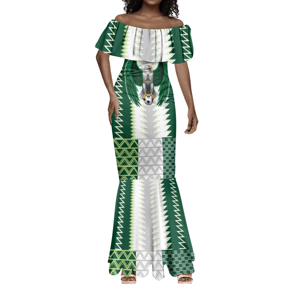 Custom Football African Nigeria Mermaid Dress Classic 20-21 Home Jersey - African Pride