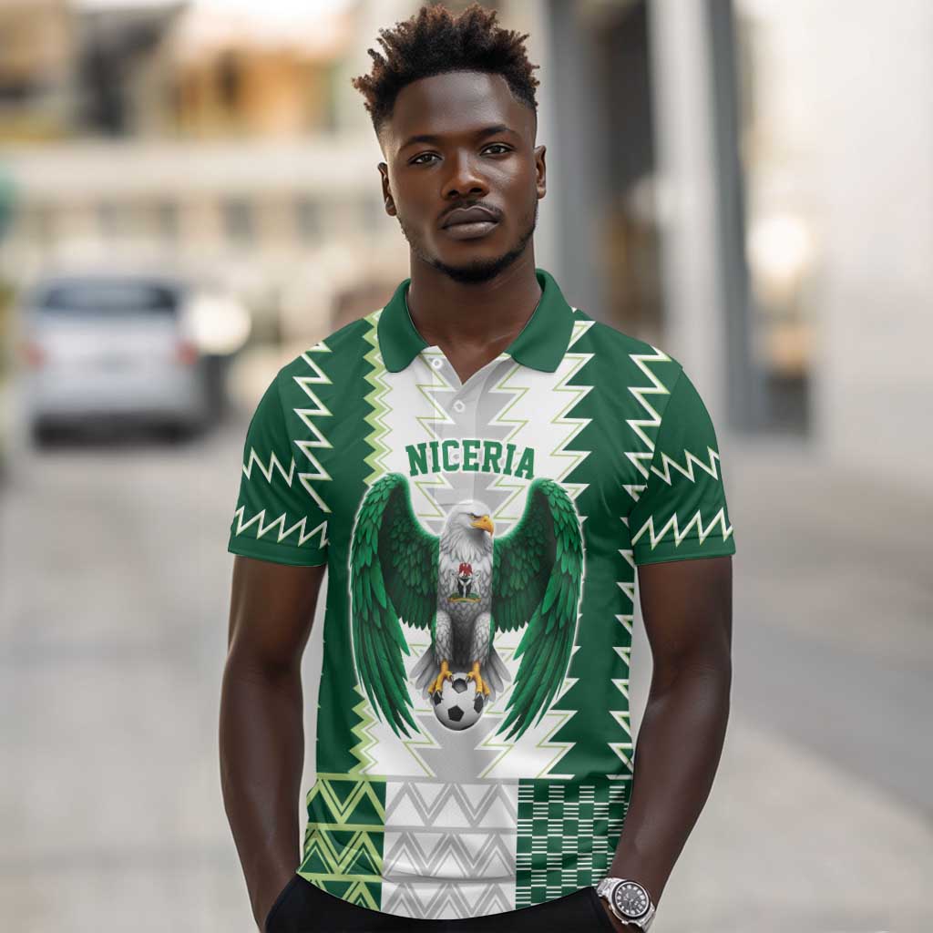 Custom Football African Nigeria Polo Shirt Classic 20-21 Home Jersey - African Pride