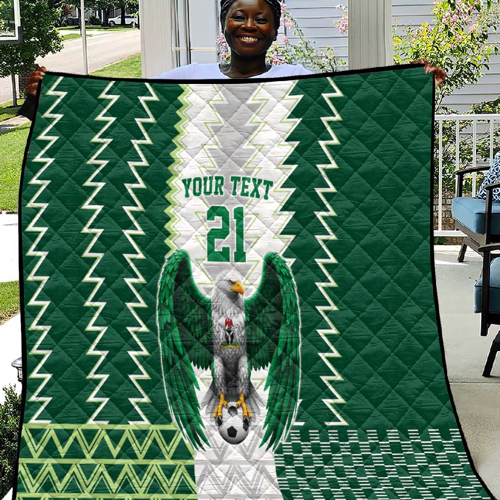Custom Football African Nigeria Quilt Classic 20-21 Home Jersey - African Pride