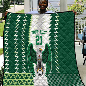 Custom Football African Nigeria Quilt Classic 20-21 Home Jersey - African Pride