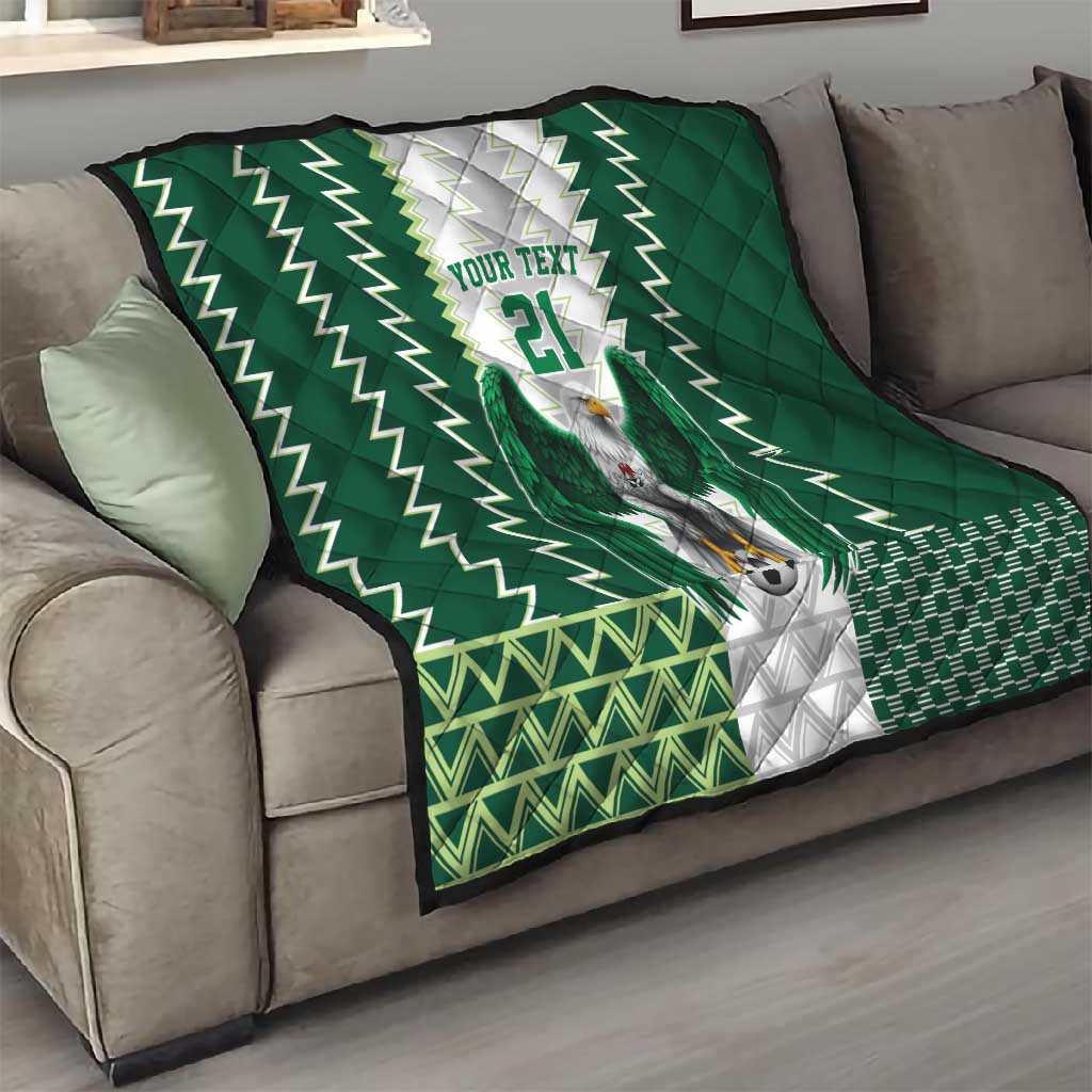 Custom Football African Nigeria Quilt Classic 20-21 Home Jersey - African Pride