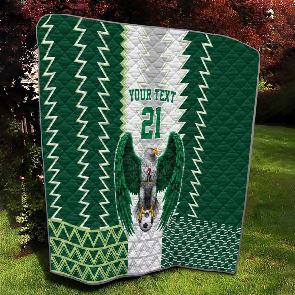 Custom Football African Nigeria Quilt Classic 20-21 Home Jersey - African Pride