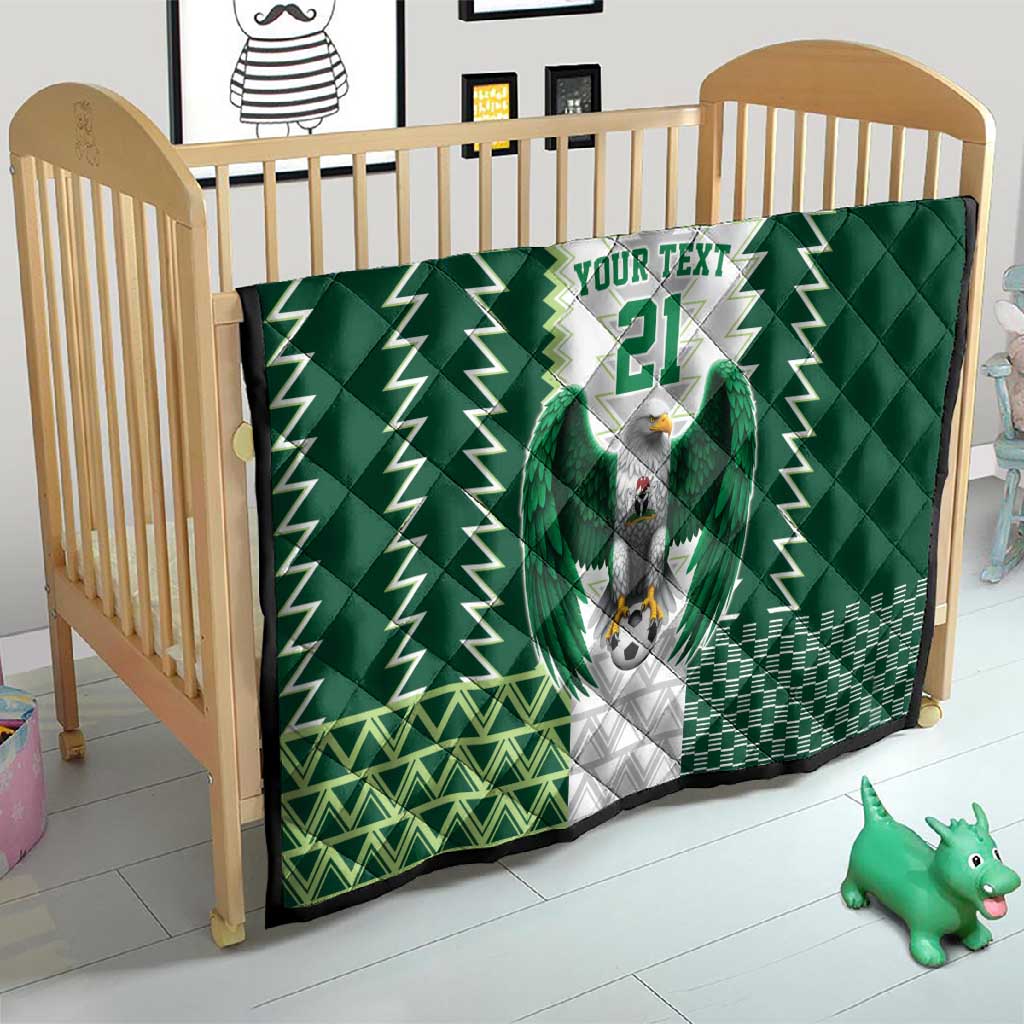 Custom Football African Nigeria Quilt Classic 20-21 Home Jersey - African Pride