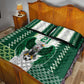 Custom Football African Nigeria Quilt Bed Set Classic 20-21 Home Jersey - African Pride