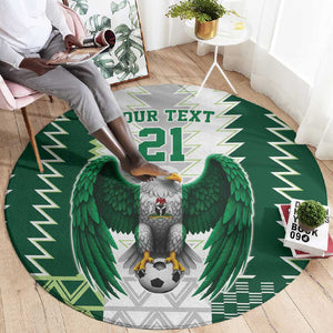 Custom Football African Nigeria Round Carpet Classic 20-21 Home Jersey - African Pride