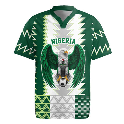 Custom Football African Nigeria Rugby Jersey Classic 20-21 Home Jersey - African Pride
