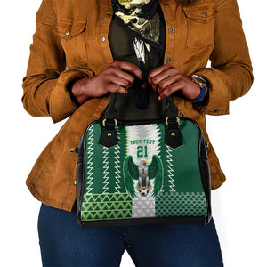 Custom Football African Nigeria Shoulder Handbag Classic 20-21 Home Jersey - African Pride