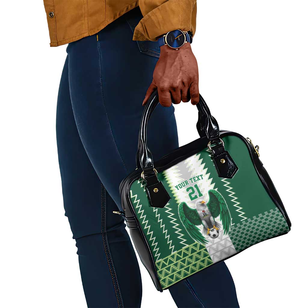 Custom Football African Nigeria Shoulder Handbag Classic 20-21 Home Jersey - African Pride