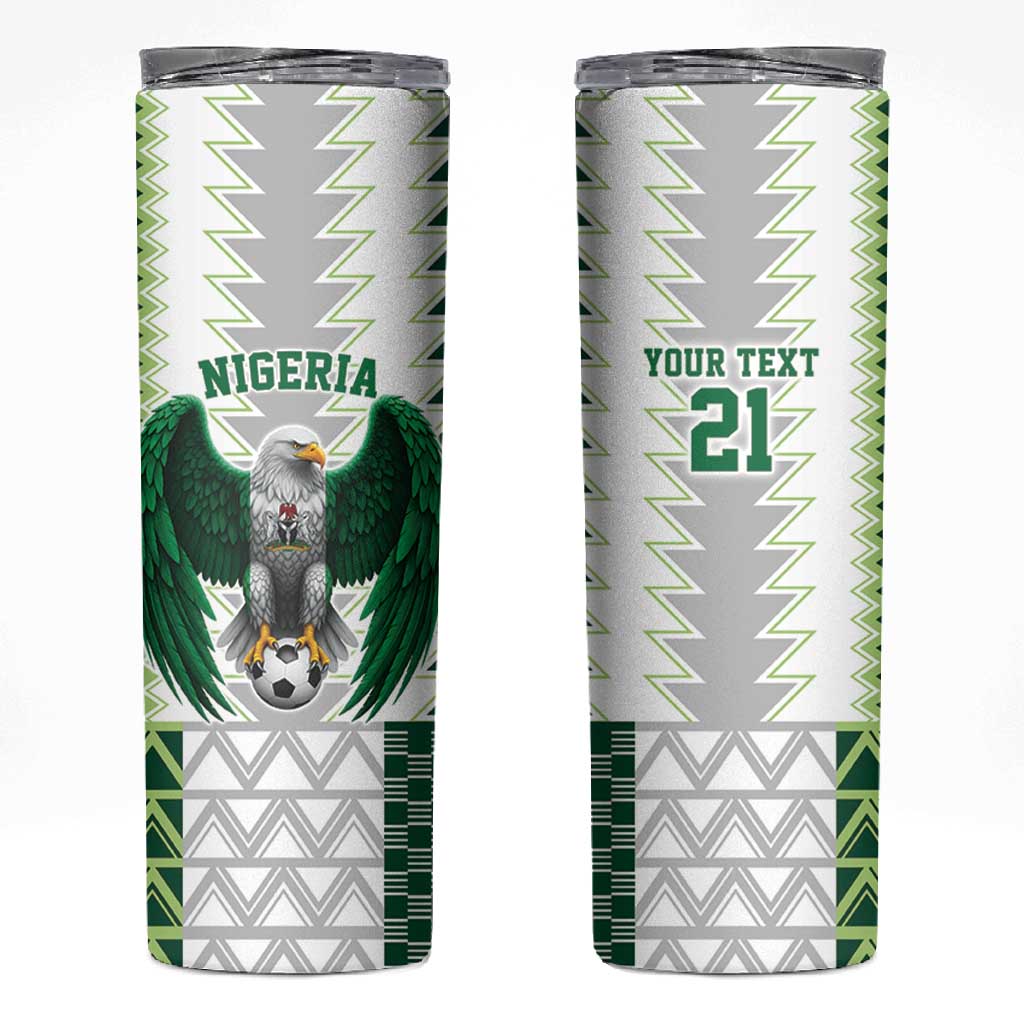 Custom Football African Nigeria Skinny Tumbler Classic 20-21 Home Jersey - African Pride