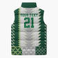 Custom Football African Nigeria Sleeveless Puffer Jacket Classic 20-21 Home Jersey