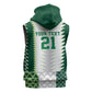 Custom Football African Nigeria Sleeveless Zip Hoodie Classic 20-21 Home Jersey - African Pride