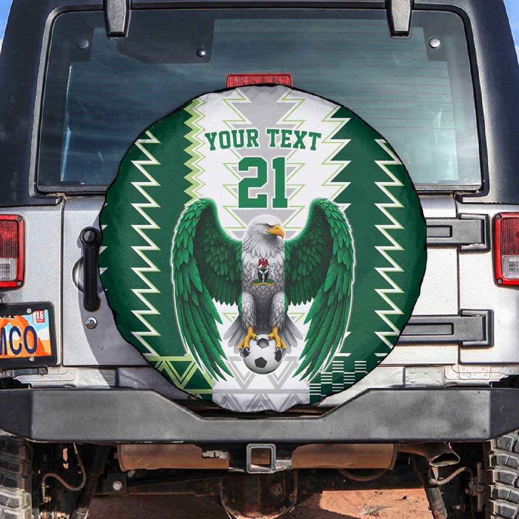 Custom Football African Nigeria Spare Tire Cover Classic 20-21 Home Jersey - African Pride