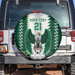Custom Football African Nigeria Spare Tire Cover Classic 20-21 Home Jersey - African Pride
