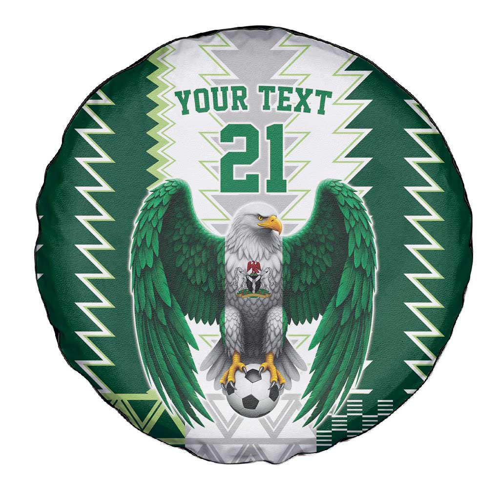 Custom Football African Nigeria Spare Tire Cover Classic 20-21 Home Jersey - African Pride