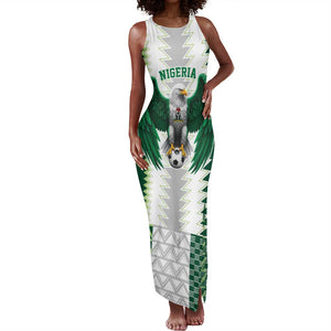 Custom Football African Nigeria Tank Maxi Dress Classic 20-21 Home Jersey - African Pride