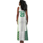 Custom Football African Nigeria Tank Maxi Dress Classic 20-21 Home Jersey - African Pride