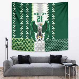 Custom Football African Nigeria Tapestry Classic 20-21 Home Jersey - African Pride