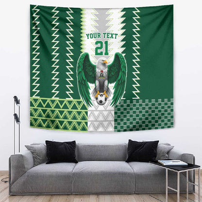 Custom Football African Nigeria Tapestry Classic 20-21 Home Jersey - African Pride