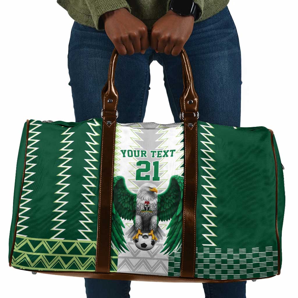 Custom Football African Nigeria Travel Bag Classic 20-21 Home Jersey