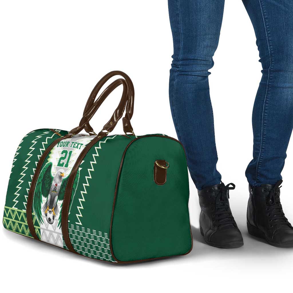 Custom Football African Nigeria Travel Bag Classic 20-21 Home Jersey