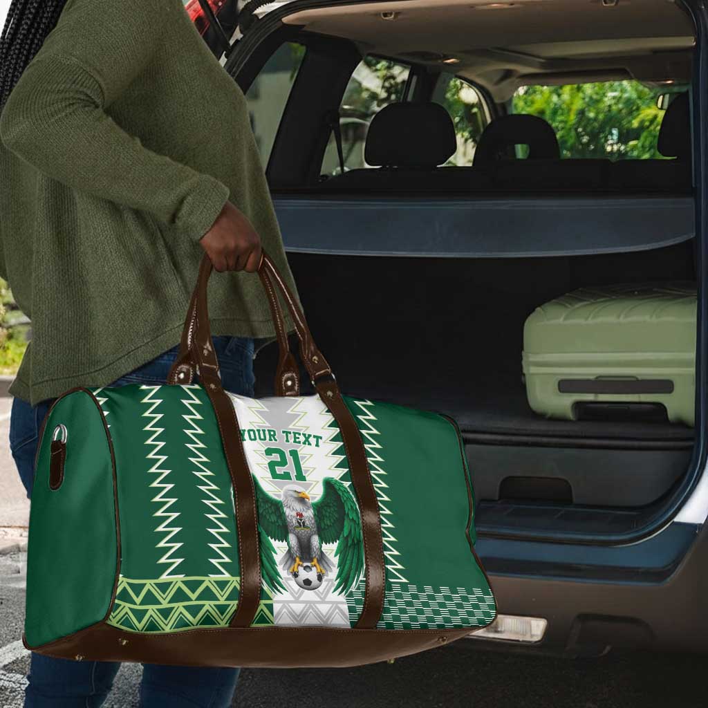 Custom Football African Nigeria Travel Bag Classic 20-21 Home Jersey