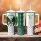 Custom Football African Nigeria Tumbler With Handle Classic 20-21 Home Jersey - African Pride