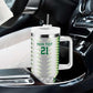 Custom Football African Nigeria Tumbler With Handle Classic 20-21 Home Jersey - African Pride