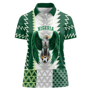 Custom Football African Nigeria Women Polo Shirt Classic 20-21 Home Jersey - African Pride