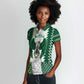Custom Football African Nigeria Women Polo Shirt Classic 20-21 Home Jersey - African Pride