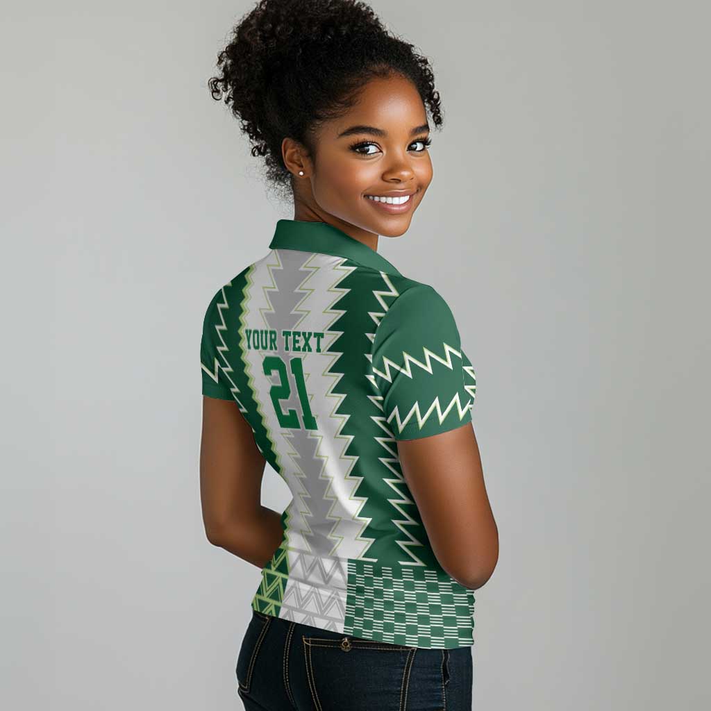 Custom Football African Nigeria Women Polo Shirt Classic 20-21 Home Jersey - African Pride