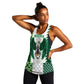 Custom Football African Nigeria Women Racerback Tank Classic 20-21 Home Jersey - African Pride