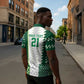 Custom Football African Nigeria Zipper Polo Shirt Classic 20-21 Home Jersey