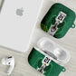 Custom Football African Nigeria AirPods Case Retro Nigeria 20-21 Eagle Flag Motif