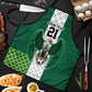 Custom Football African Nigeria Apron Retro Nigeria 20-21 Eagle Flag Motif