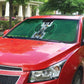 Custom Football African Nigeria Auto Sun Shade Retro Nigeria 20-21 Eagle Flag Motif