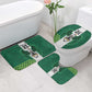Custom Football African Nigeria Bathroom Set Retro Nigeria 20-21 Eagle Flag Motif