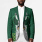 Custom Football African Nigeria Blazer Retro Nigeria 20-21 Eagle Flag Motif