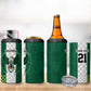 Custom Football African Nigeria 4 in 1 Can Cooler Tumbler Retro Nigeria 20-21 Eagle Flag Motif - African Pride