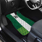 Custom Football African Nigeria Car Mats Retro Nigeria 20-21 Eagle Flag Motif - African Pride
